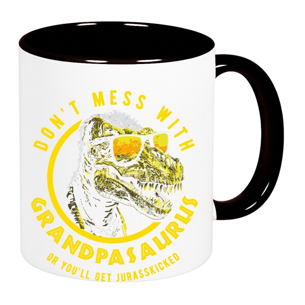 Színes fülű és belsejű bögre