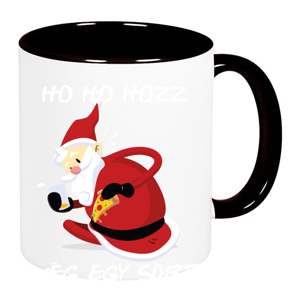 Színes fülű és belsejű bögre