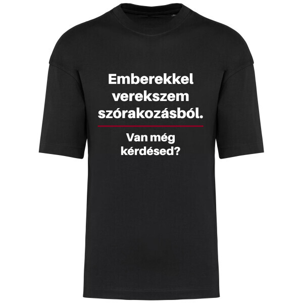 Prémium oversized unisex póló