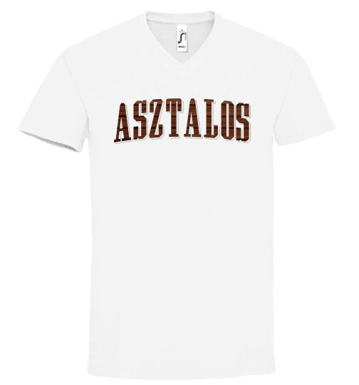 Unisex V nyakú póló