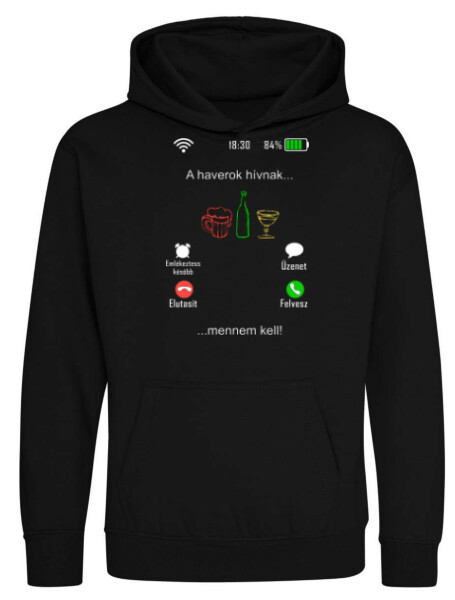 Kapucnis belebújós gyerek pulóver