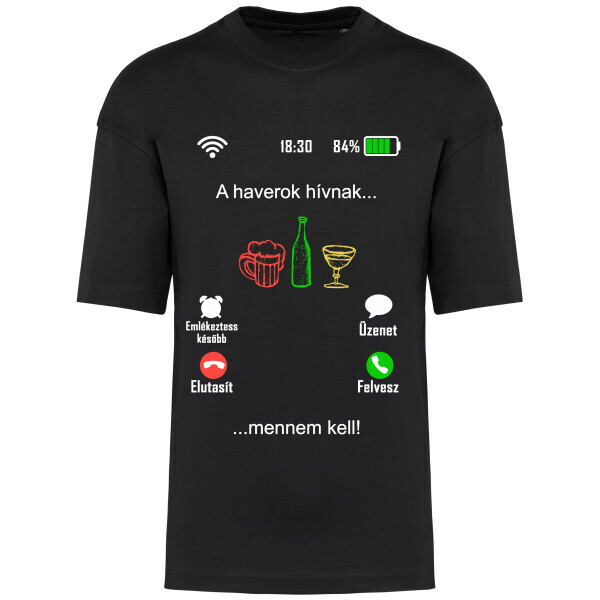 Prémium oversized unisex póló