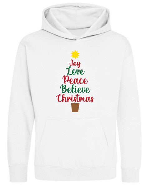 Kapucnis belebújós gyerek pulóver