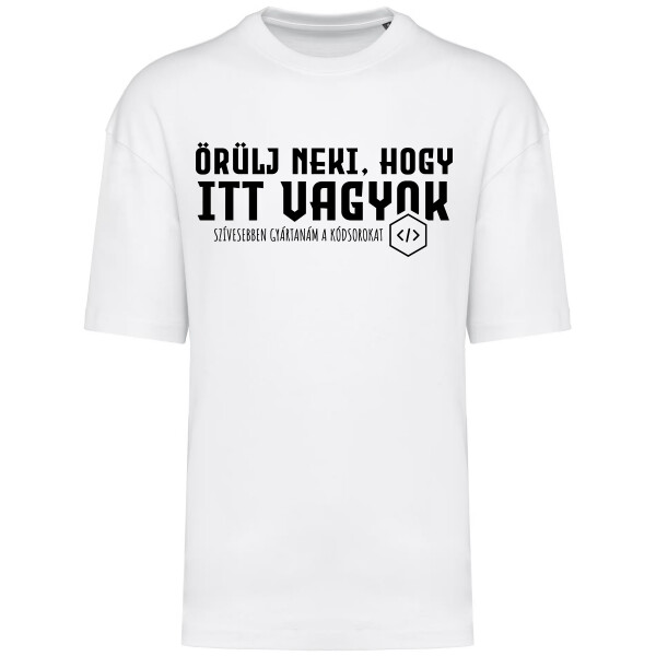 Prémium oversized unisex póló