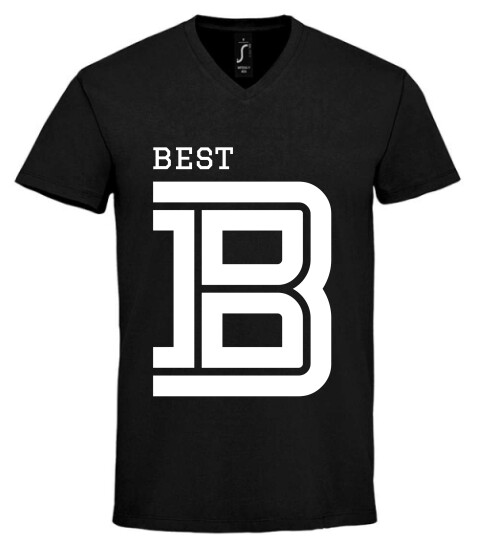 Unisex V nyakú póló