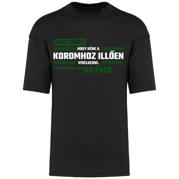 Prémium oversized unisex póló