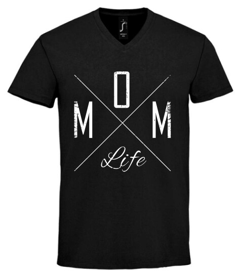 Unisex V nyakú póló