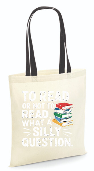 Vászontáska - színes fülű 