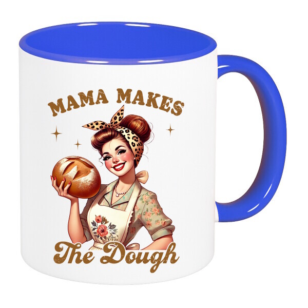 Színes fülű és belsejű bögre