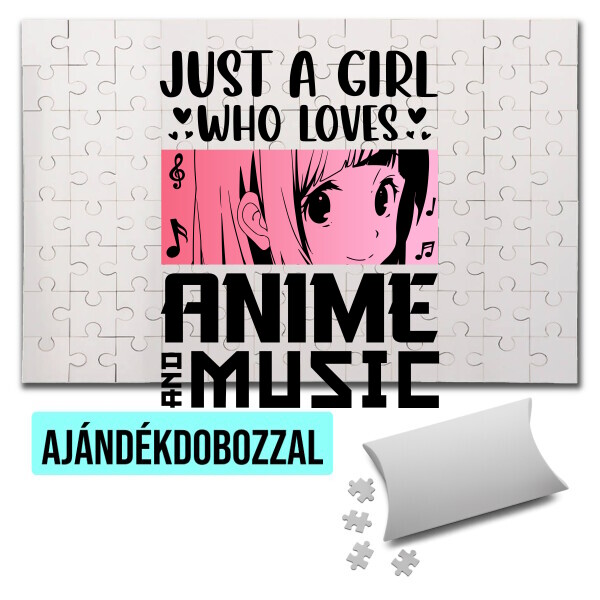 Puzzle - kirakó ajándékdobozzal