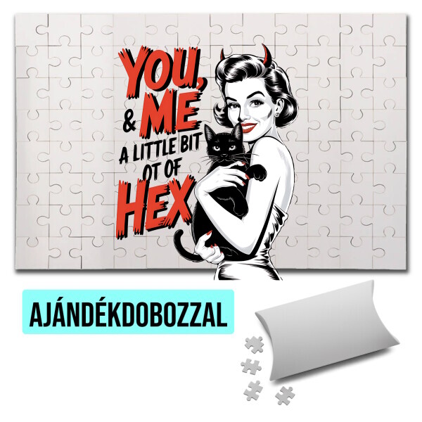 Puzzle - kirakó ajándékdobozzal