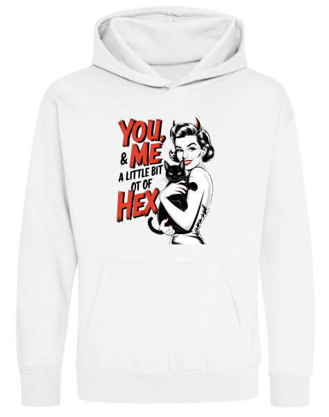 Kapucnis belebújós gyerek pulóver