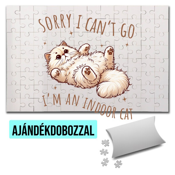 Puzzle - kirakó ajándékdobozzal