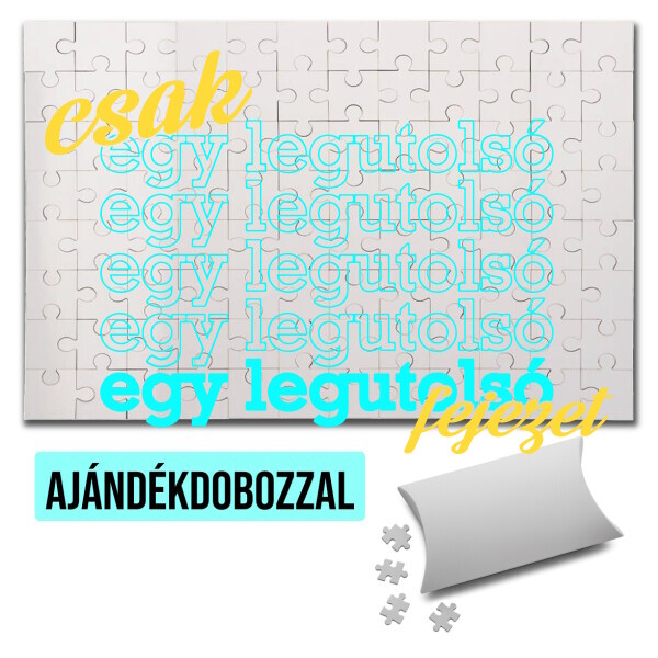 Puzzle - kirakó ajándékdobozzal