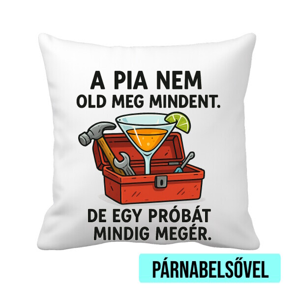 Párnahuzat béléssel