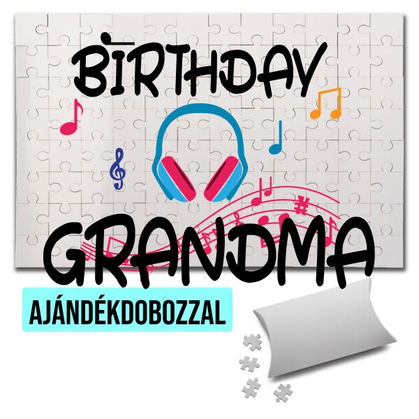 Puzzle - kirakó ajándékdobozzal