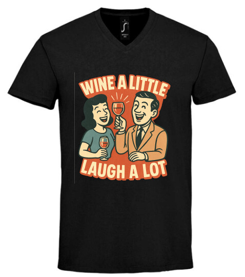 Unisex V nyakú póló