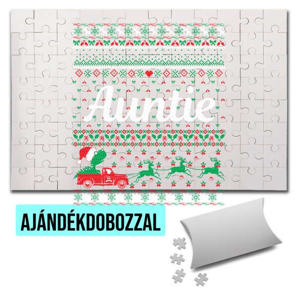 Puzzle - kirakó ajándékdobozzal