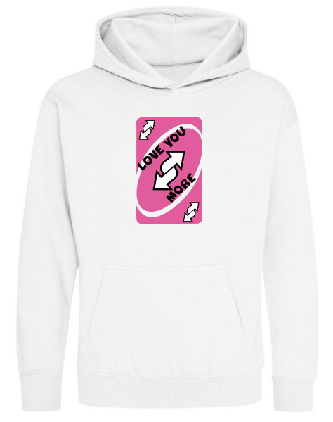 Kapucnis belebújós gyerek pulóver