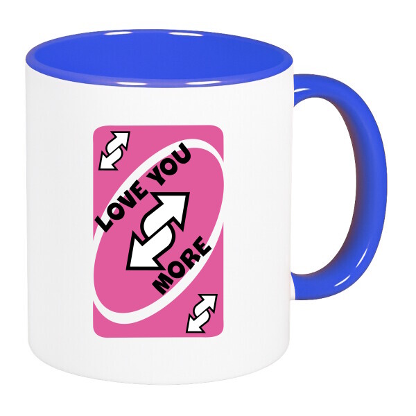 Színes fülű és belsejű bögre