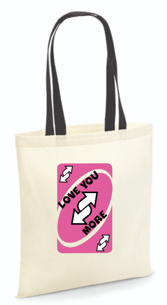 Vászontáska - színes fülű 