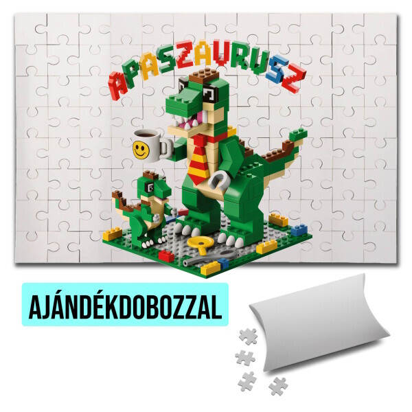 Puzzle - kirakó ajándékdobozzal