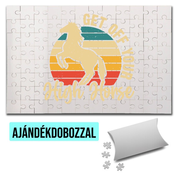 Puzzle - kirakó ajándékdobozzal