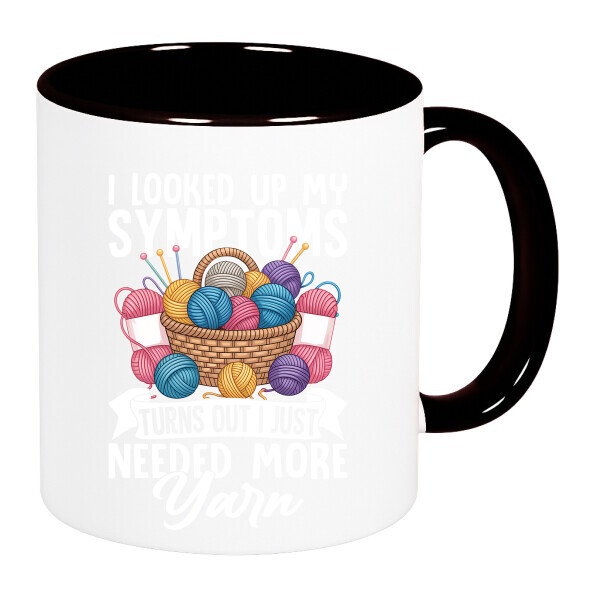 Színes fülű és belsejű bögre