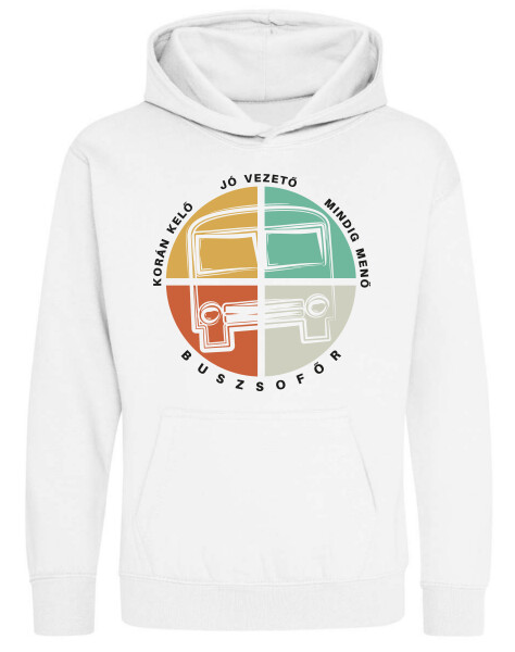 Kapucnis belebújós gyerek pulóver