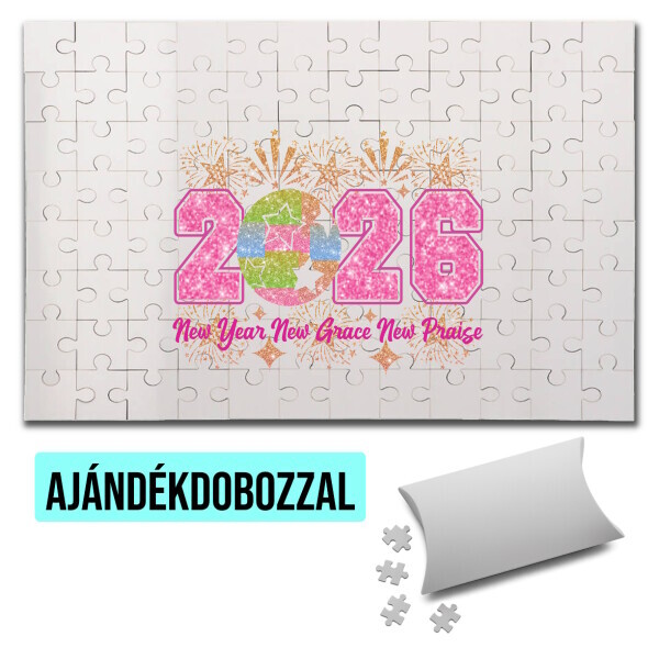 Puzzle - kirakó ajándékdobozzal