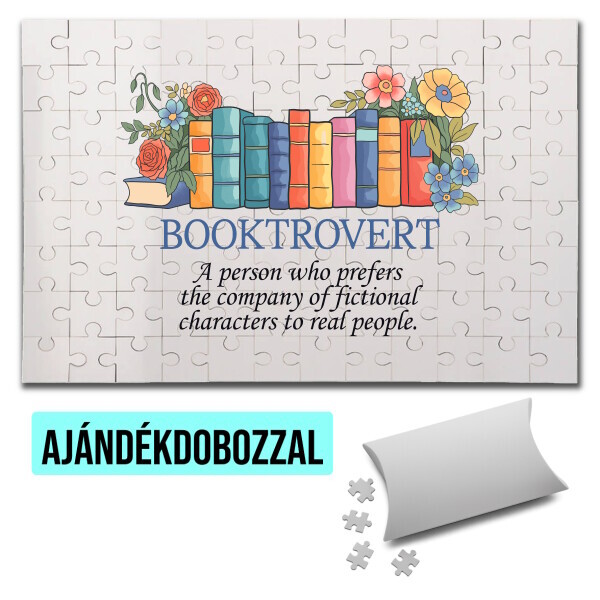 Puzzle - kirakó ajándékdobozzal