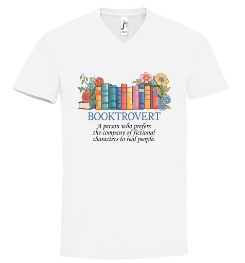 Unisex V nyakú póló