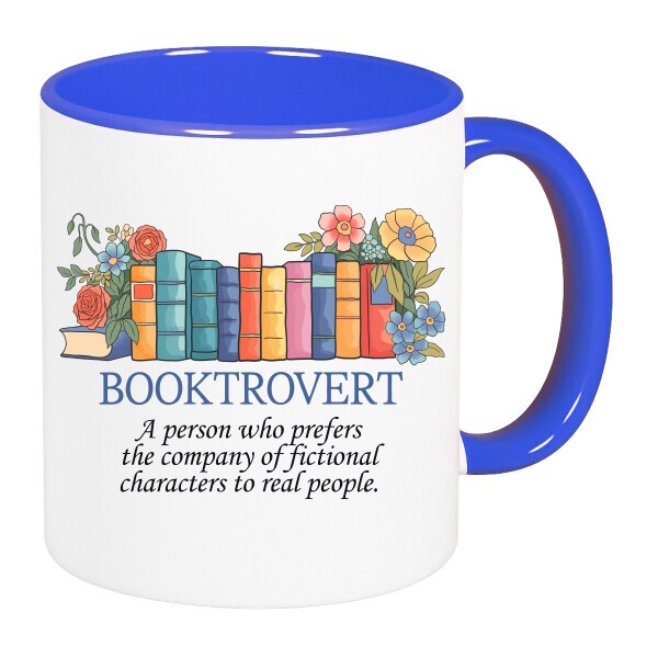 Színes fülű és belsejű bögre