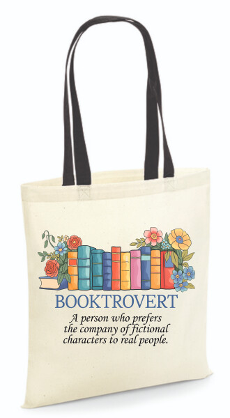 Vászontáska - színes fülű 