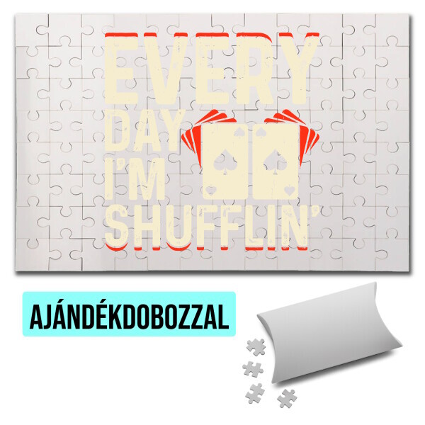 Puzzle - kirakó ajándékdobozzal