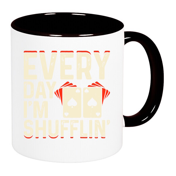 Színes fülű és belsejű bögre