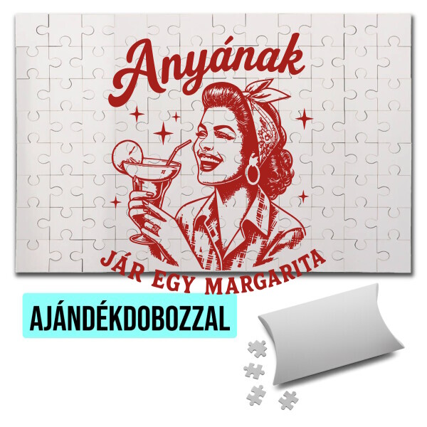 Puzzle - kirakó ajándékdobozzal