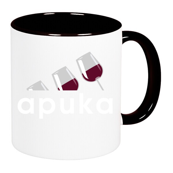 Színes fülű és belsejű bögre