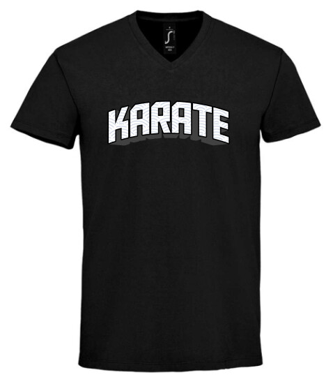 Unisex V nyakú póló