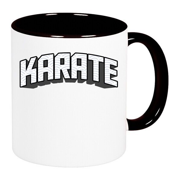 Színes fülű és belsejű bögre