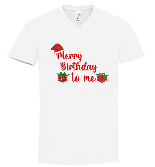 Unisex V nyakú póló