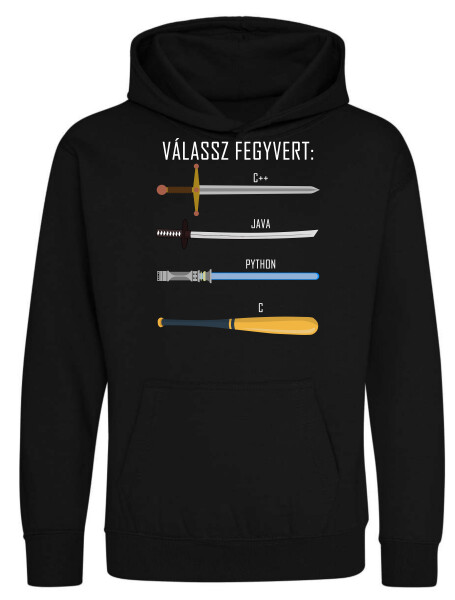 Kapucnis belebújós gyerek pulóver