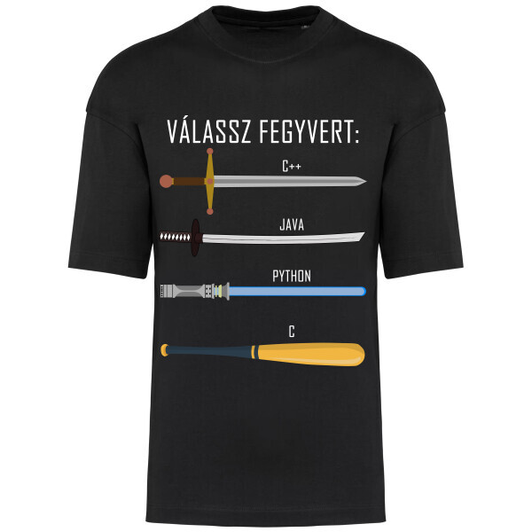 Prémium oversized unisex póló