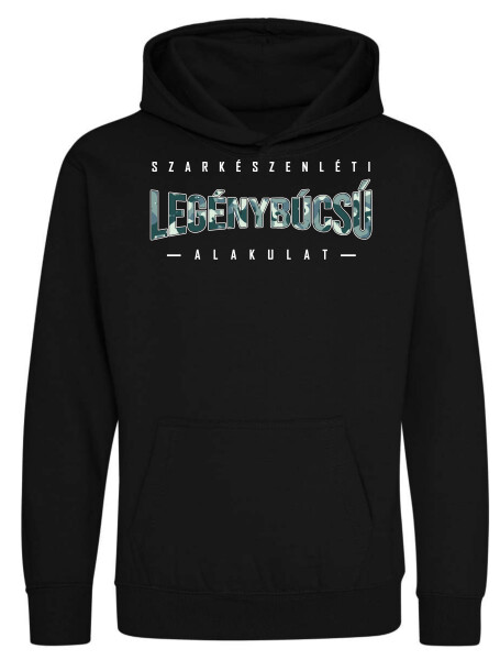 Kapucnis belebújós gyerek pulóver