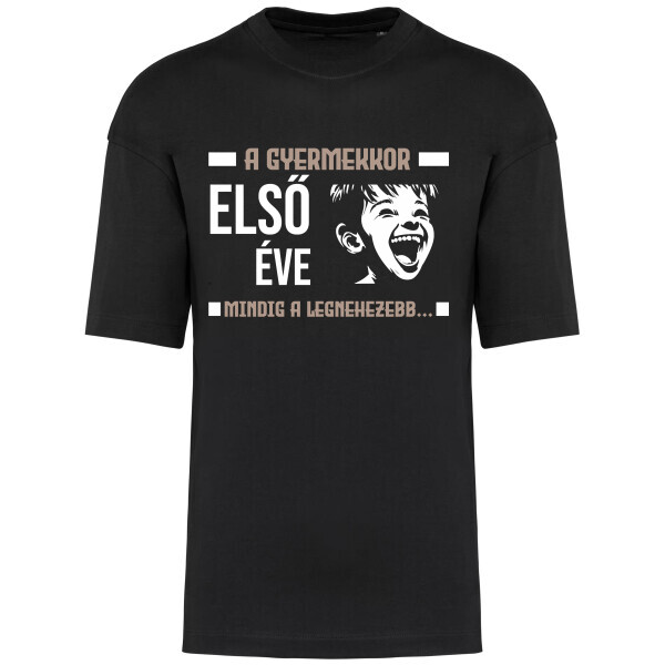 Prémium oversized unisex póló