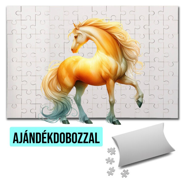 Puzzle - kirakó ajándékdobozzal