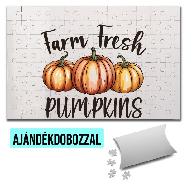 Puzzle - kirakó ajándékdobozzal
