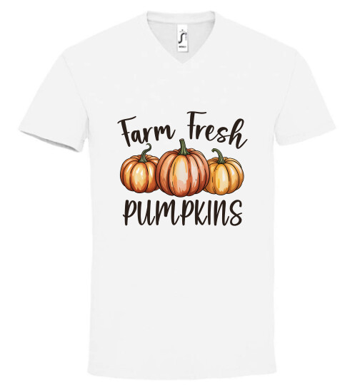 Unisex V nyakú póló