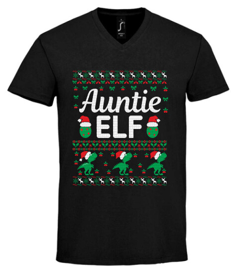 Unisex V nyakú póló