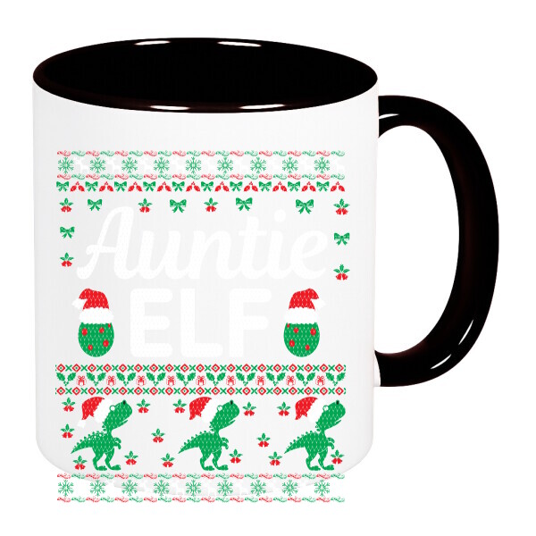 Színes fülű és belsejű bögre